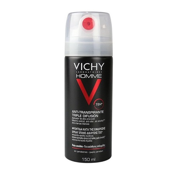 Vichy Homme Desodorante Triple Difusión 150 ml | Compra Online