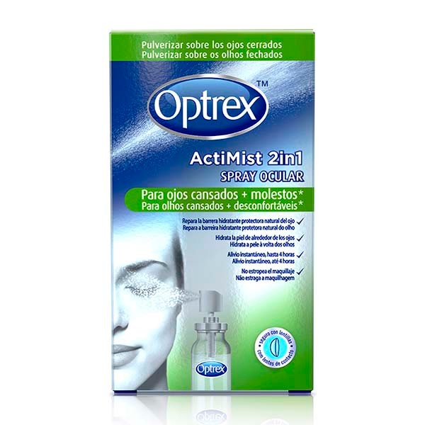 Optrex ActiMist Spray Ojos Cansados y Molestos, 10 ml. | Farmaconfianza