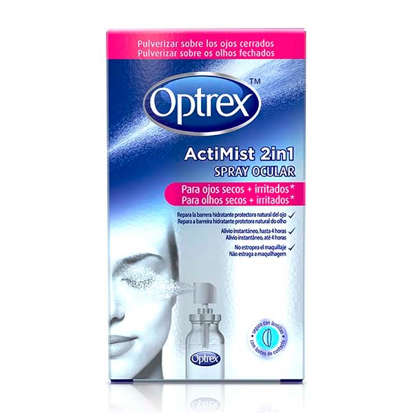 Optrex ActiMist Spray Ojos Secos e Irritados, 10 ml. | Farmaconfianza