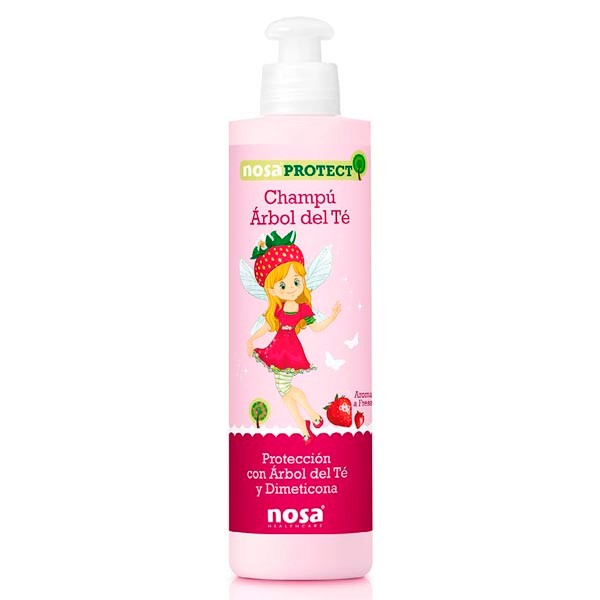 NOSA Champú Árbol del Té Rosa, 250 ml.