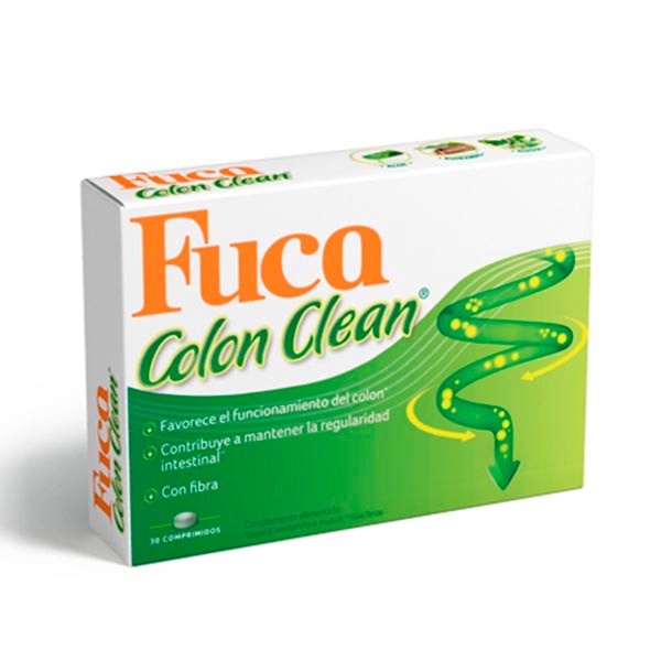 Fuca Colon Clean, 30 comprimidos ! Farmaconfianza