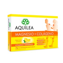 Aquilea Magnesio Colágeno Sabor Limón, 30 comprimidos masticables | Compra Online