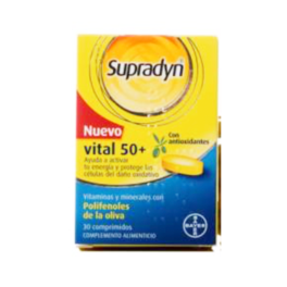 Supradyn Vital 50+ Antioxidantes 30 comprimidos | Compra Online