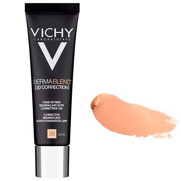 Vichy Dermablend Corrección 3D - 35 Sand, 30ml. | Farmaconfianza