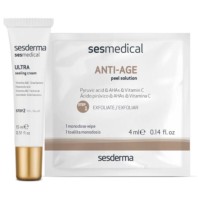 Sesderma Sesmedical Anti-Age Personal Peel Program, 4 toallitas Anti-age Peel Solution + 15 ml Ultra Sealing Cream. - Ítem1