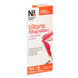 Ns Vitans Magnesio+ 15 comprimidos efervescentes | Compra Online