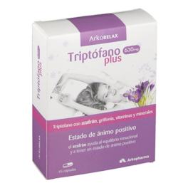 Arkorelax Triptófano Plus 45 cápsulas | Compra Online
