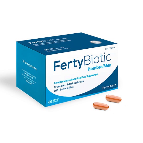 Fertybiotic Hombre, 60 cápsulas | Farmaconfianza