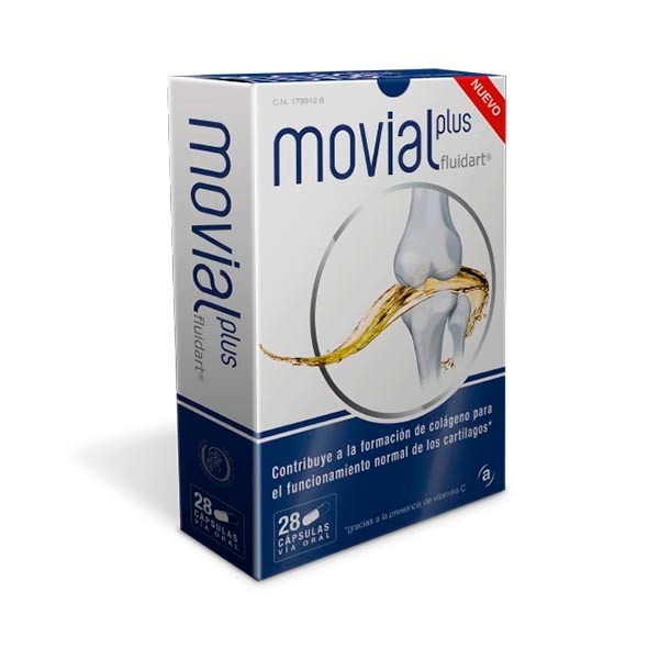 Movial Plus Fluidart, 28 cápsulas. ! Farmaconfianza
