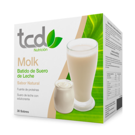 Tcd Molk Sabor Natural Proteinada 30 sobres | Compra Online