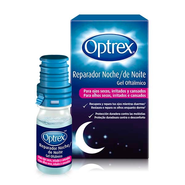 Optrex Gel Reparador Noche, 10 ml. | Farmaconfianza