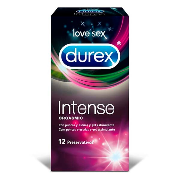 Durex Intense Orgasmic, 12 Preservativos | Farmaconfianza