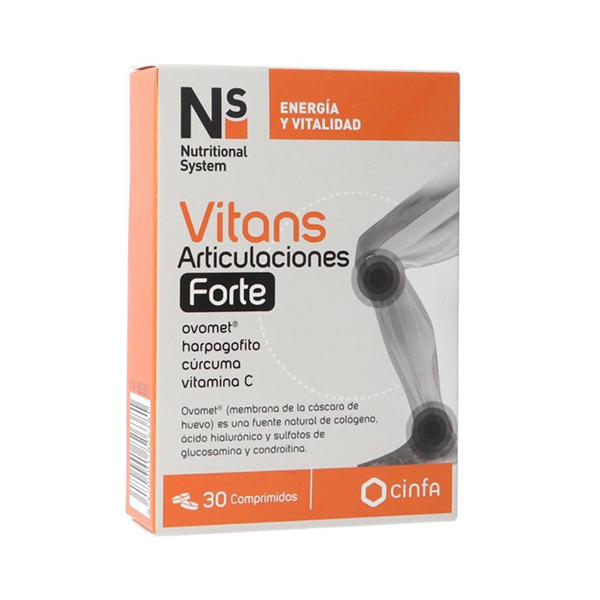 NS Vitans Articulaciones Forte, 30 comprimidos | Farmaconfianza