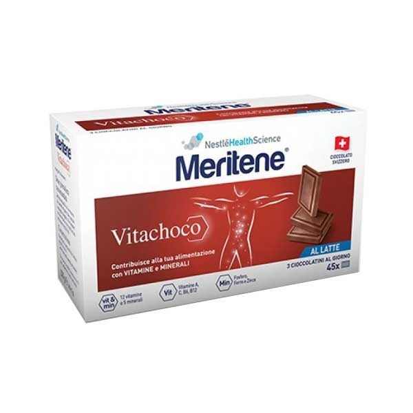 Meritene de Nestlé Vitachoco Chocolate con Leche, 30 tabletas ! Farmaconfianza