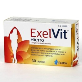 Exelvit Hierro 30 cápsulas