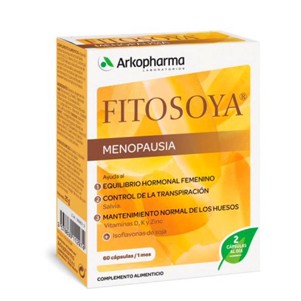 Arkopharma Fitosoya Menopausia, 60 cápsulas | Compra Online
