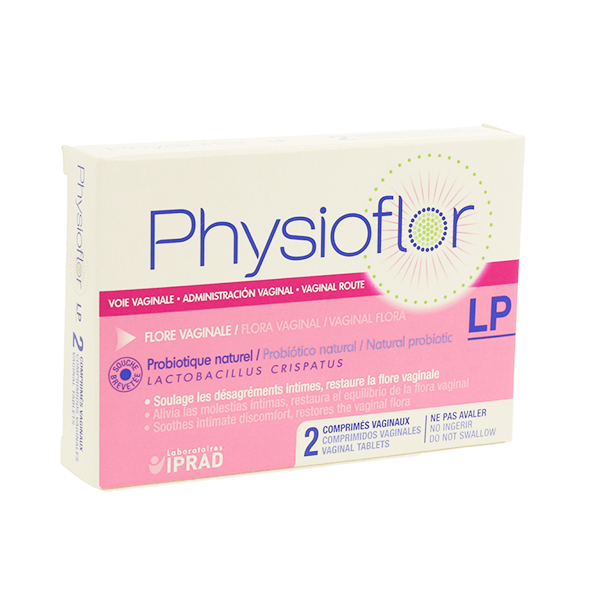 Physioflor, 2 comprimidos vaginales | Compra Online