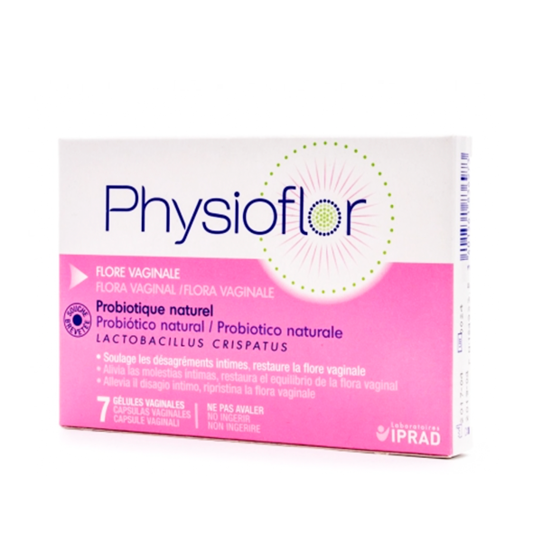 Physioflor, 7 cápsulas vaginales | Compra Online