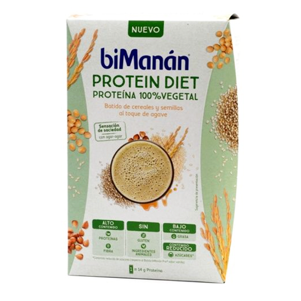 biManán Batido Cereal Semilla 5 Sobres x 30 g | Compra Online