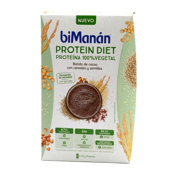 biManán Batido Cacao Cereal y Semillas 5 sobres x 30 g | Compra Online