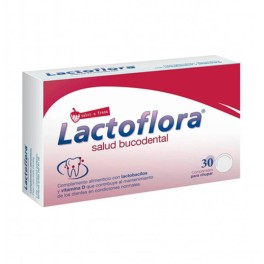 Lactoflora Salud Bucodental Fresa, 30 comprimidos | Compra Online