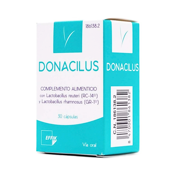Donacilus Flora Vaginal, 30 cápsulas | Farmaconfianza