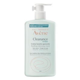 Avène Cleanance Hydra Crema Limpiadora Calmante, 400 ml | Farmaconfianza