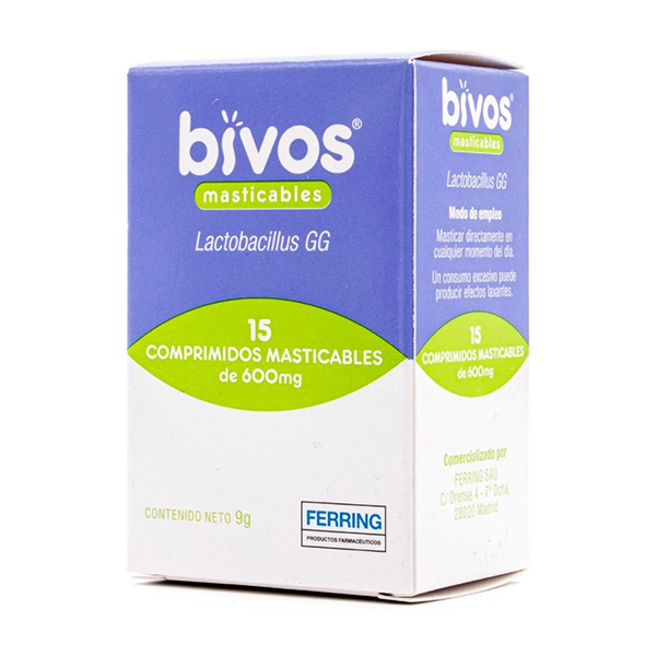Bivos 15 comprimidos masticables | Compra Online