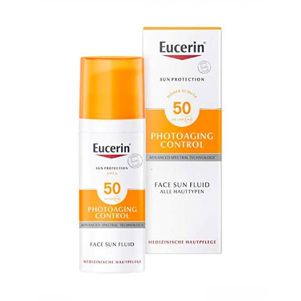 Eucerin Sun Fluid PhotoAging Control SPF50+, 50 ml