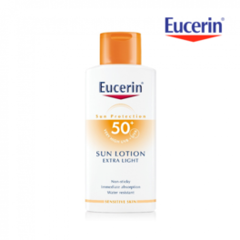 EUCERIN SUN PROTECTION 50+ LOCION EXTRA LIGHT SENSITIVE 400 ML