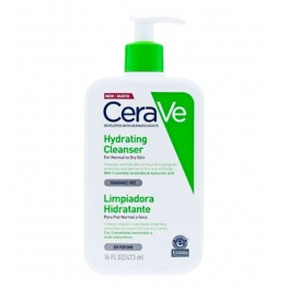 Cerave Limpiador HIdratante, 473 ml ideal Pieles Secas | Farmaconfianza