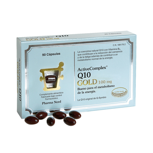 Pharma Nord ActiveComplex Q10 Gold 100 mg, 90 cápsulas | Farmaconfianza