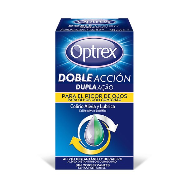 Optrex Doble Acción Picor de Ojos, 10 ml | Compra Online