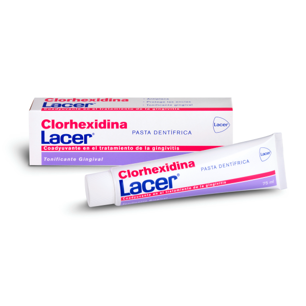 Lacer Clorhexidina Pasta Dentífrica, 75 ml
