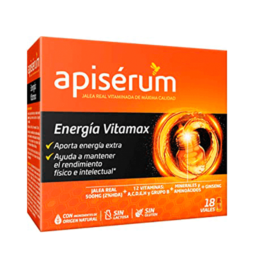 Apisérum Energía Vitamax, 18 viales | Compra Online