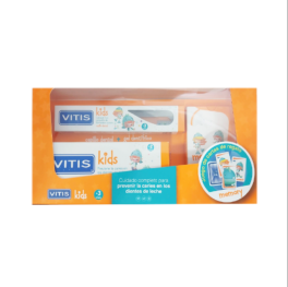 Vitis Kids Cepillo Dental + Gel Dentífrico 75 ml Pack | Compra Online