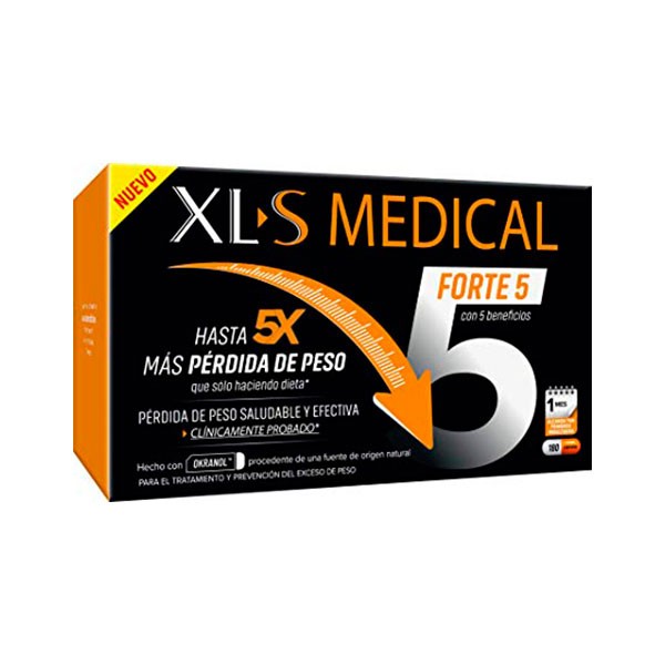 Compra Online XLS Medical Forte x5, 180 capsulas | Farmaconfianza