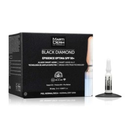 Martiderm Black Diamond Epigence Optima SPF50+, 30 ampollas | Farmaconfianza