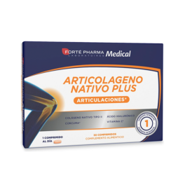 Forte Pharma Articolágeno Nativo Plus, 30 comprimidos Farmaconfianza