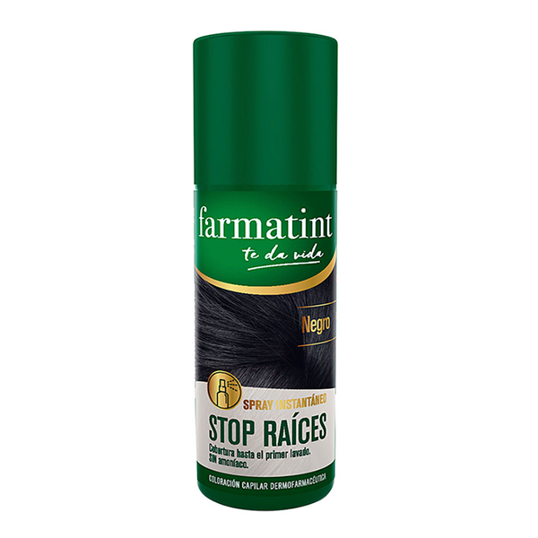 Farmatint Stop Raices Spray Negro 75 ml | Compra Online