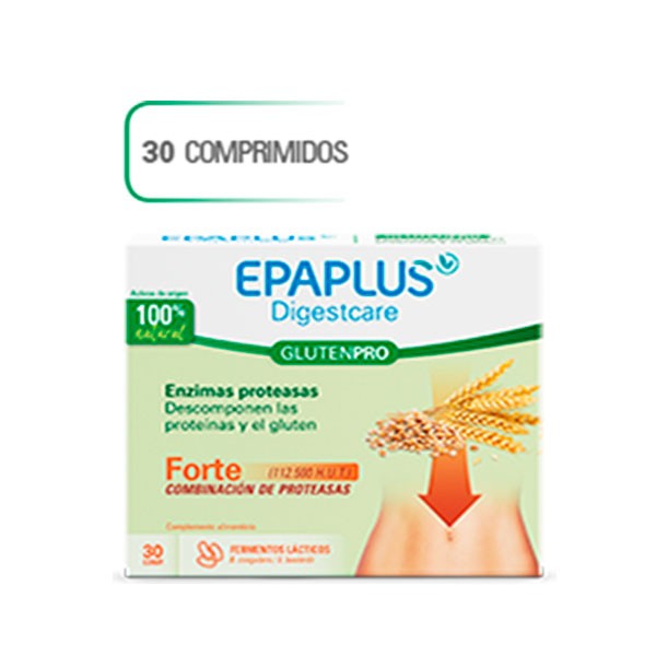 Epaplus Digestcare Glutenpro Forte, 30 comprimidos | Compra Online