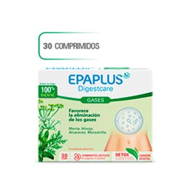 Epaplus Digestcare Gases, 30 comprimidos | Compra Online