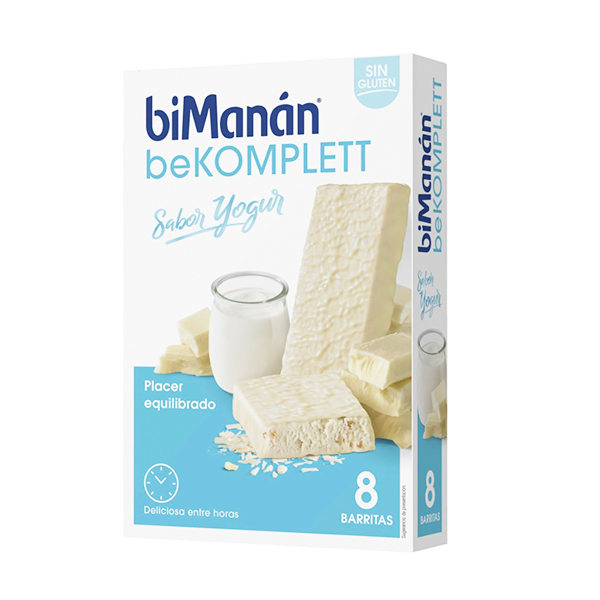 Bimanán Bekomplett Barrita Sabor Yogur, 8 unidades | Compra Online