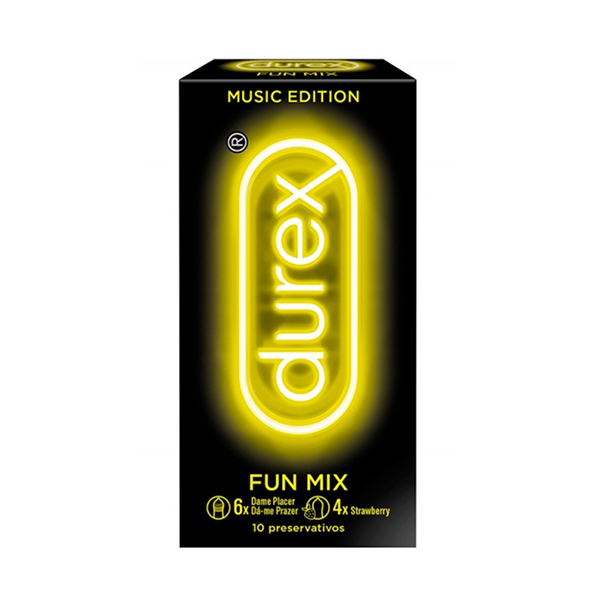 Durex Music Edition Fun Mix 10 preservativos | Compra Online