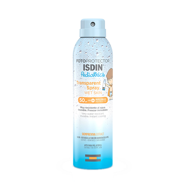 ISDIN Fotoprotector Transparent Spray Pediatrics SPF50, 250ml. | Farmaconfianza