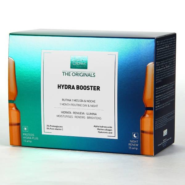  Martiderm Hydra Booster Pack The Originals Ampollas Proteo Hydra Plus + Ampollas Night Renew | Farmaconfianza