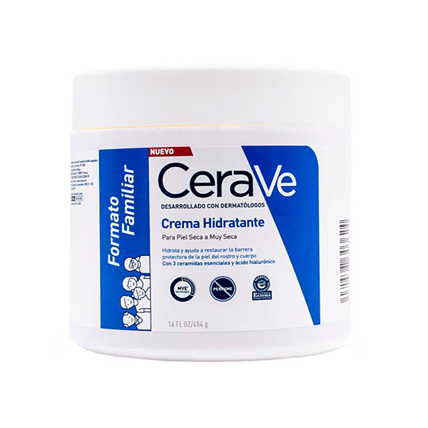 Cerave Crema Hidratante Piel Seca con Pompa 454 g | Compra Online