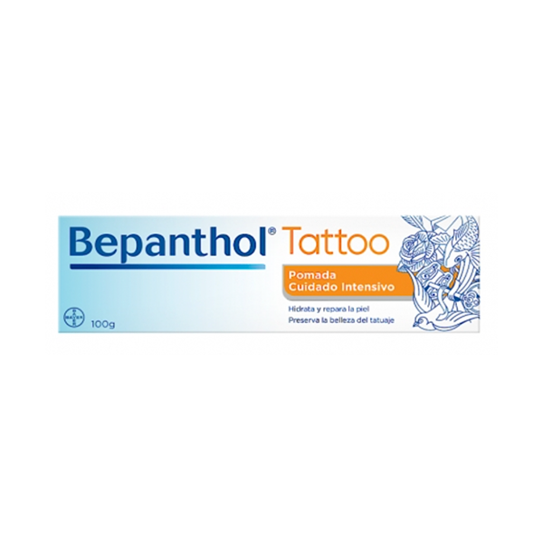 Bepanthol Tattoo Pomada, 100 g | Farmaconfianza