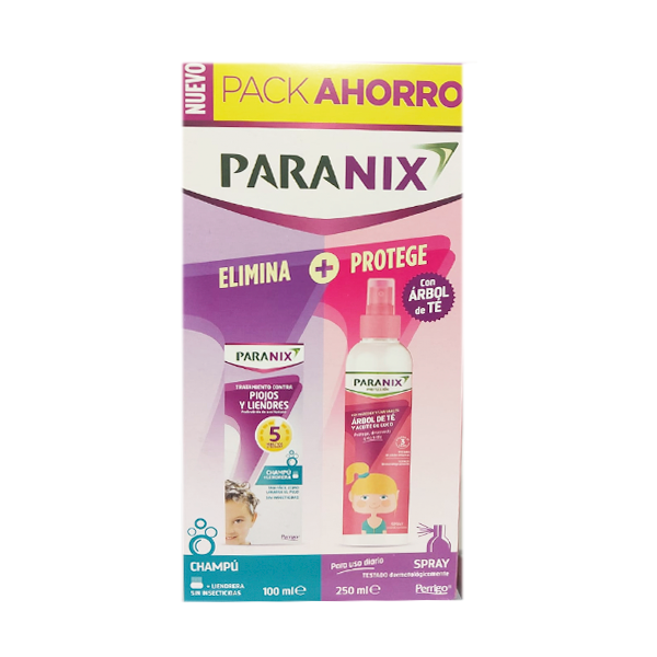 Paranix PACK Champú 100 ml + Spray Árbol de Té 250 ml | Compra Online