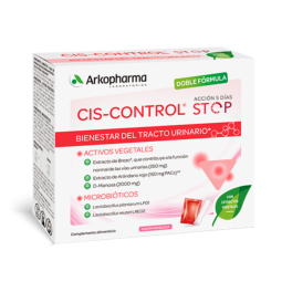Arkopharma Cis-Control Stop, 10 sobres + 5 sticks | Farmaconfianza
